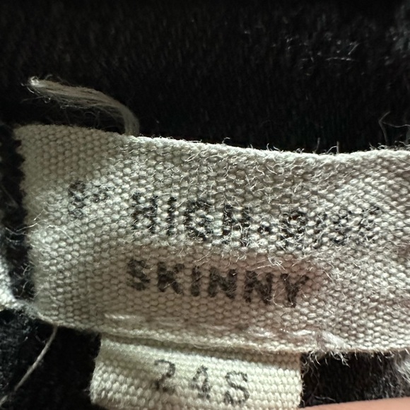 Madewell Women’s Petite 9" Mid-Rise Skinny Jeans in Black Sea Size 24 Small - Picture 10 of 11